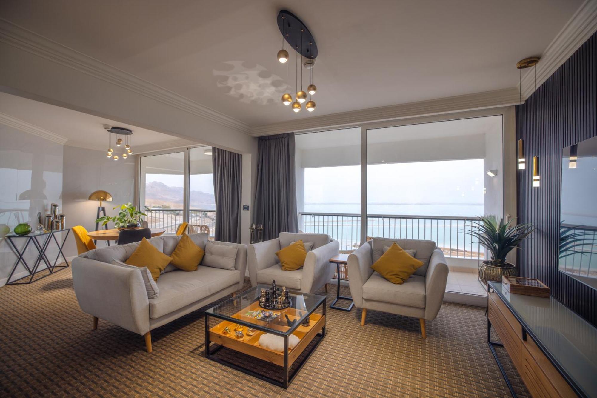 大卫死海度假村&Spa酒店 恩波其克 外观 照片 A living room